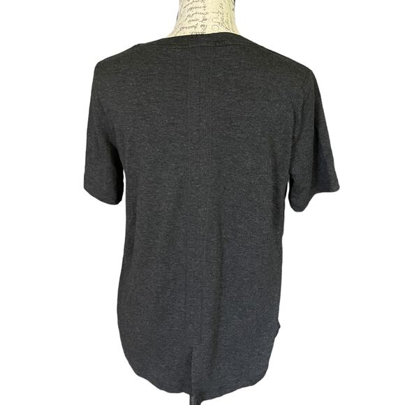 Matty M Charcoal Gray Short Sleeve Shirt Size Small - Picture 2 of 4
